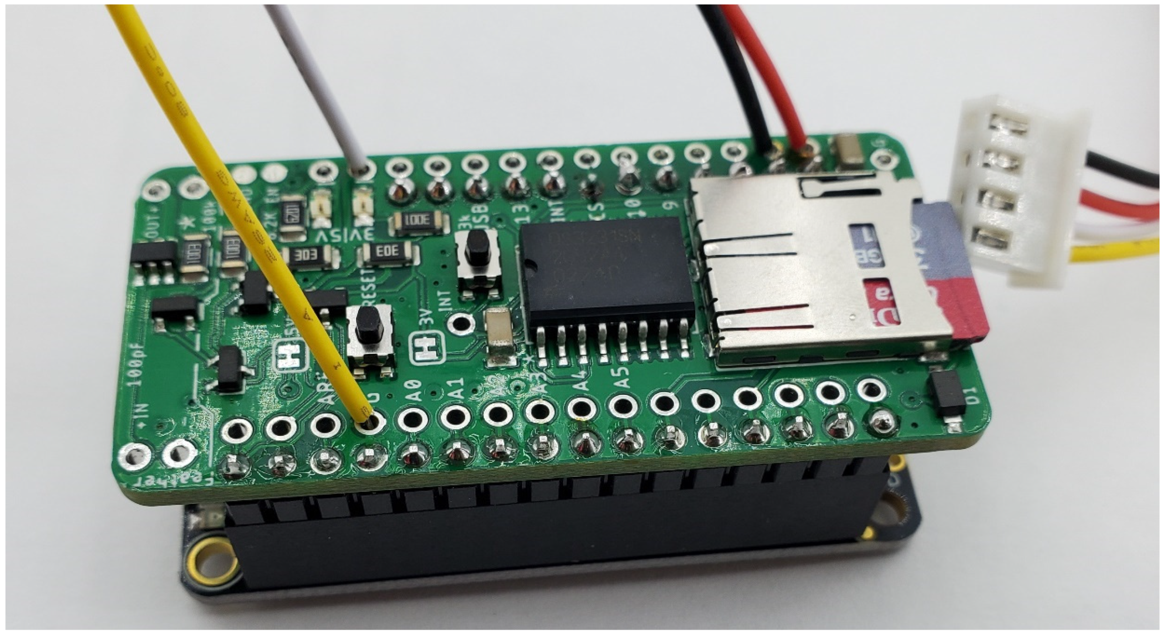 This figure shows the current version of the Hypnos board.
